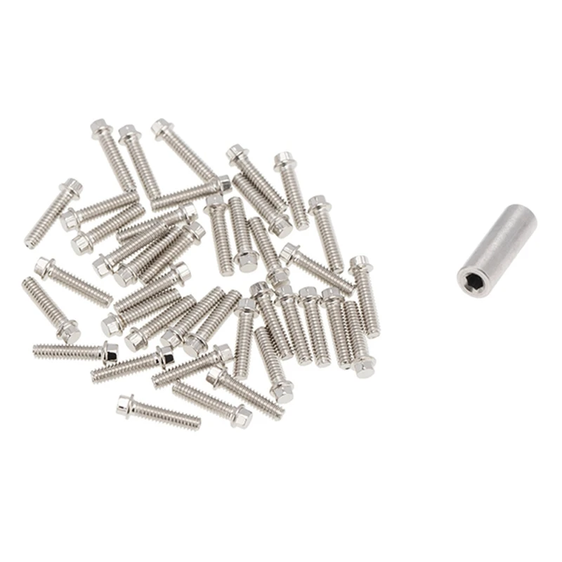 

500Pcs 1.9 2.2 Wheel Rim Imperial M2 Screw Decoration For 1/10 RC Crawler Axial SCX10 90046 AXI03007 Traxxas TRX4,B