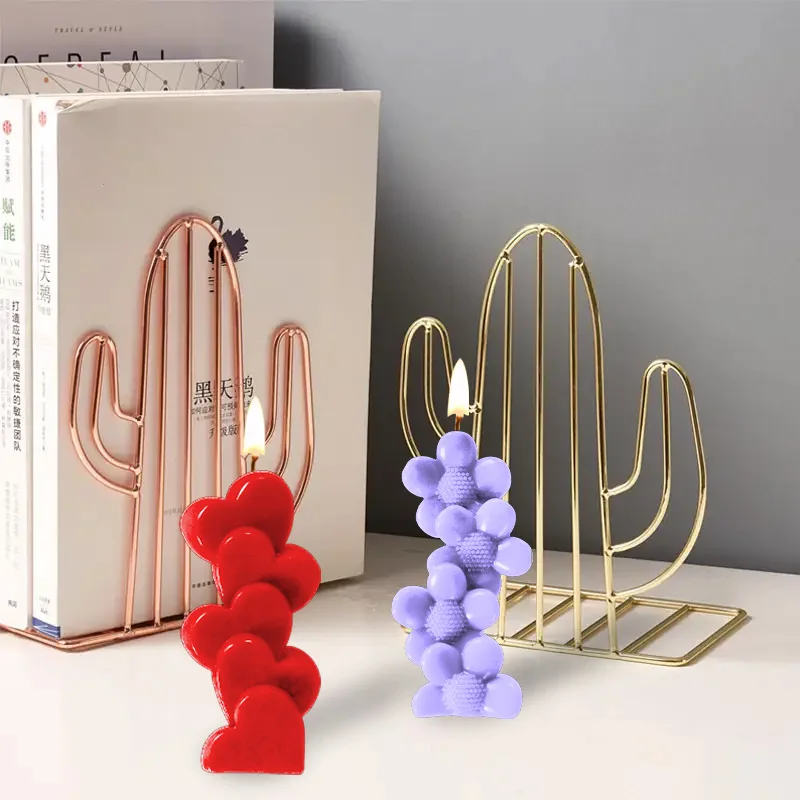 Четыре солнечных цветов четыре листа клевера ароматическая свеча гипсовое