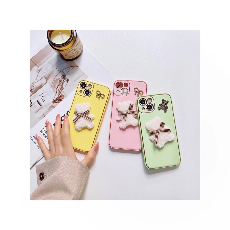 

For iPhone 11 12 13 Pro Max Phone Case For iPhone 13 12 11 Pro Max Protective Phone Case Cover Muppet Bear Protective Cover