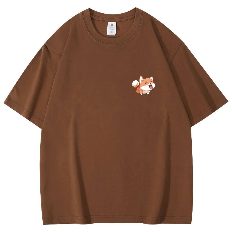 Новая одежда y2k хлопковый оригинальный дизайн креативный принт с рисунком щенка