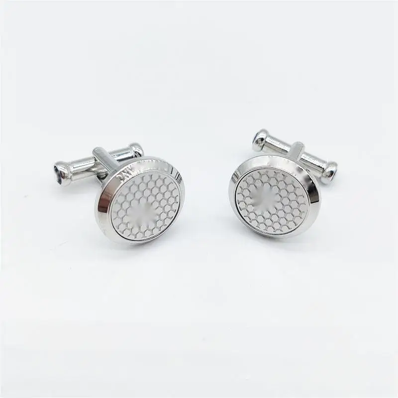 JW82 MB Cufflinks For Men's Shirt High Quality  Fashion Business Luxury Top Gift Four Patterns