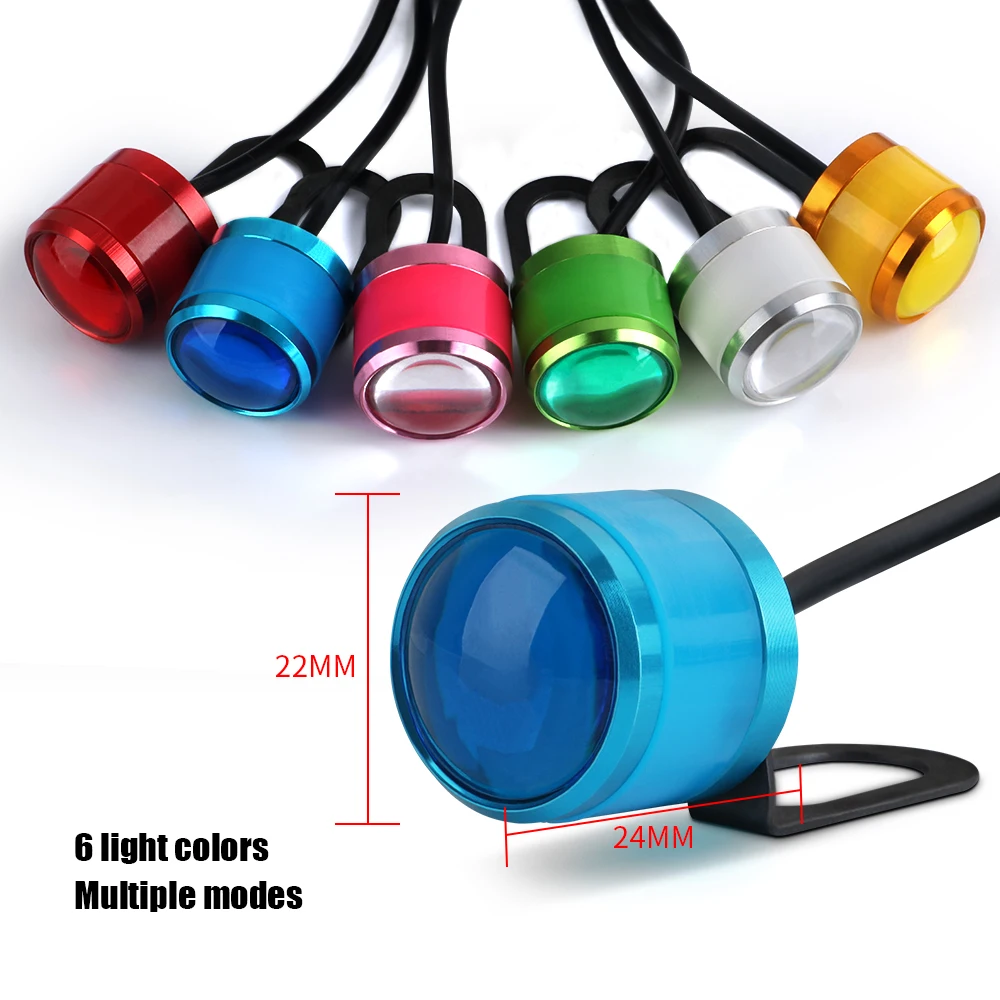 Сигнальная лампа для мотоцикла KALADA 2 шт. стробоскопическая с индикаторным