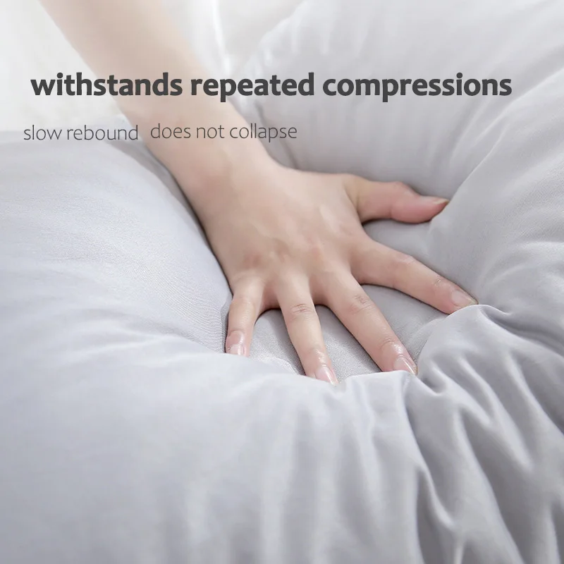 Измельченные подушки из пены с эффектом памяти для сна на спине и боку подушка