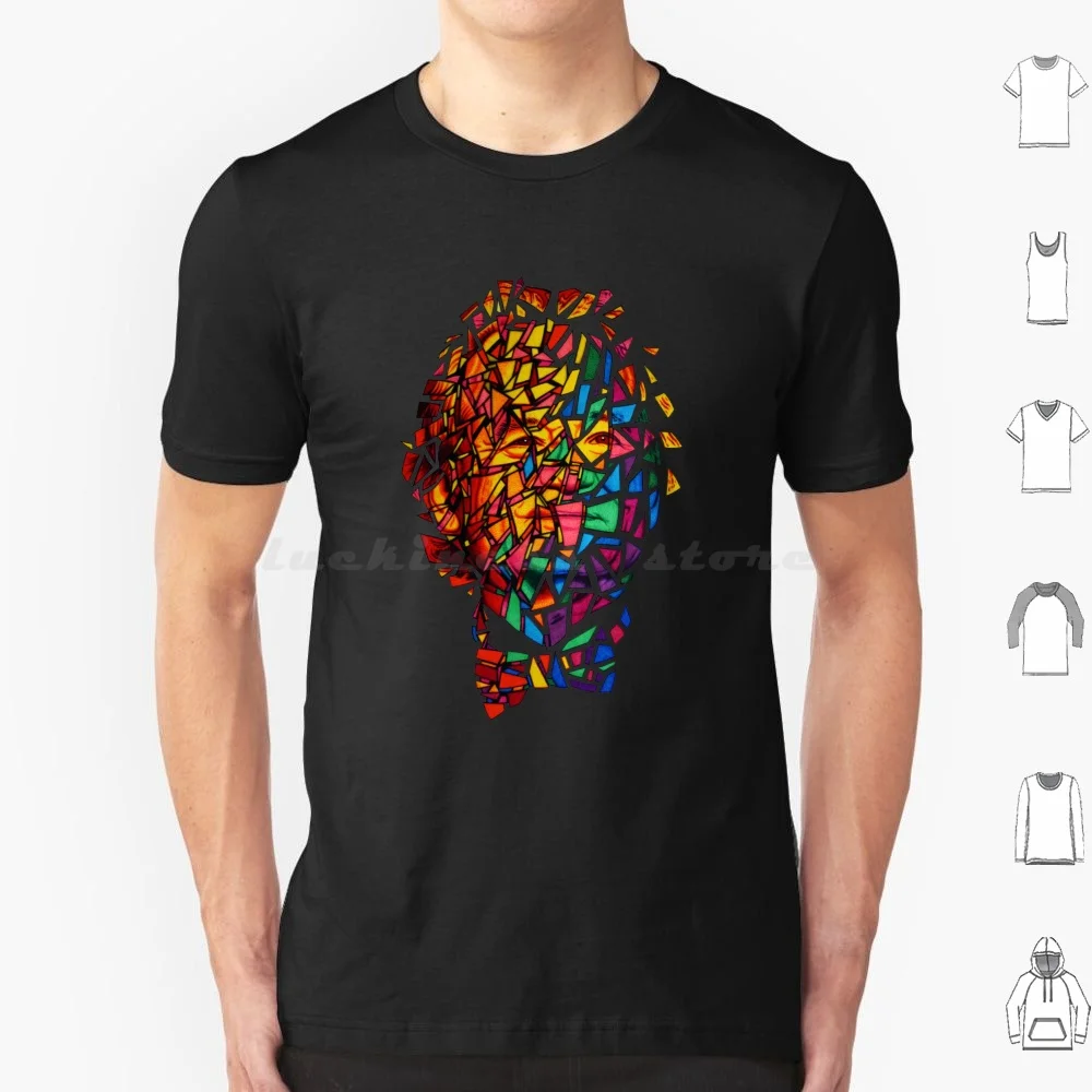 Bill Murray Stained Glass Mosaic Sharpie Marker Art T Shirt Men Women Kids 6Xl Ghostbusters Bill Murray Lost In Translation