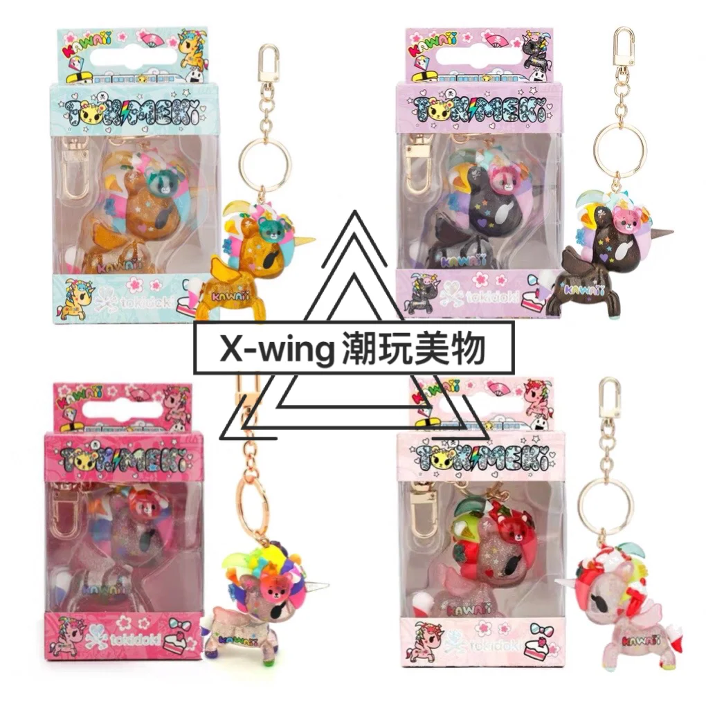 Коллекционная фигурка Tokidoki Unicorno 3 дюйма, брелок-подвеска для сумки, модная игрушка в слепой коробке, украшение для рюкзака и сумочки для коллекционеров (art.: 3920d87f2f0c3) - 3920d87f2f0c3