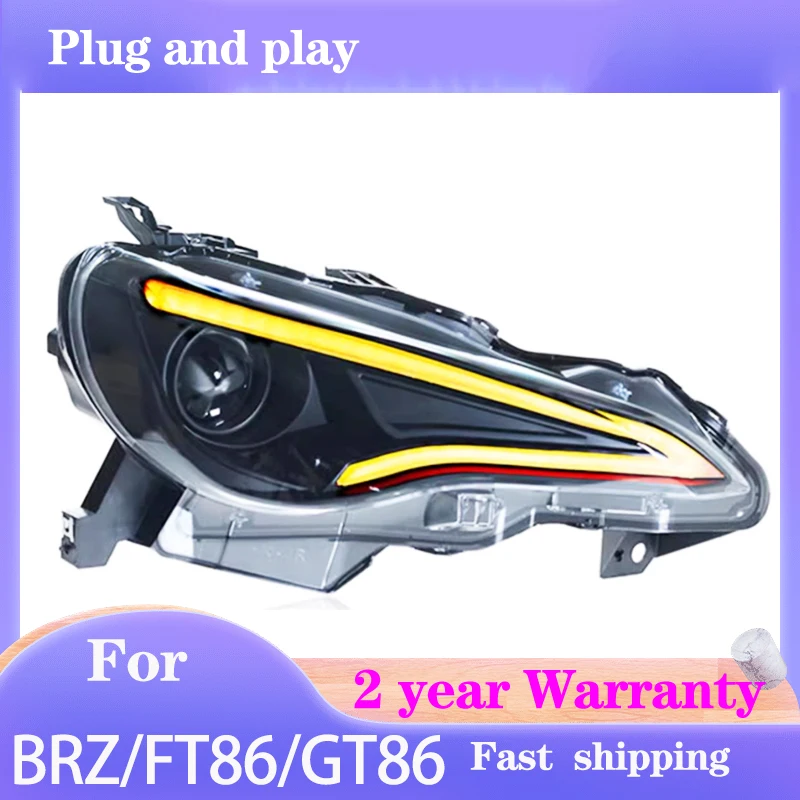 Стайлинг автомобиля для Toyota GT86 передняя фонарь 2012-2020 FT86 фара DRL сигнал поворота