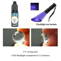 uv resin glue fishing tools quick drying glue fly tying hard lure fly bait uv flow diy type accessories clear glue finish r1i6