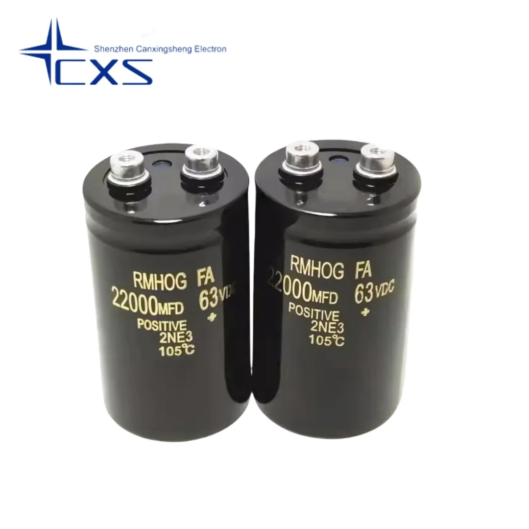 Алюминиевый оксидный конденсатор 80V22000UF 63V22000UF | AliExpress