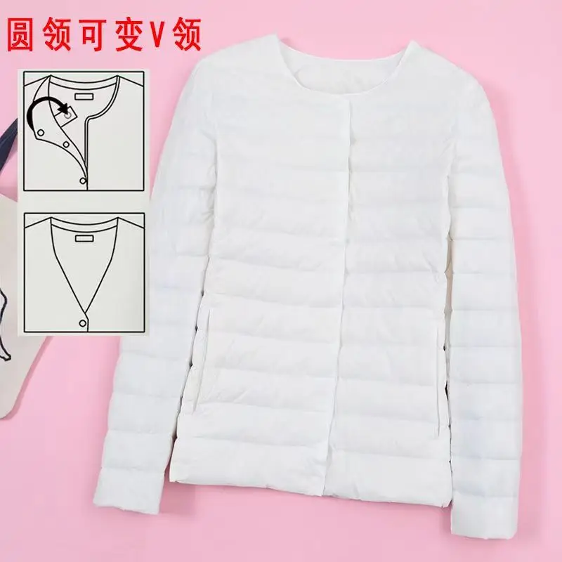 Winter Ultra Light Duck Down Women Matt Fabric Lightweight Coat Warm Female Windbreaker Parka Women's Down Jackets Plus Coats