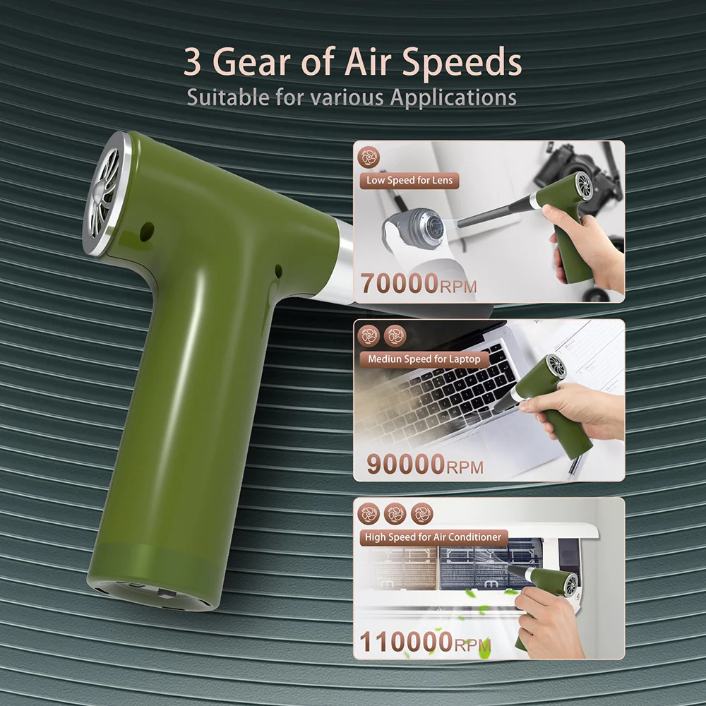 Аккумуляторный воздуходувка