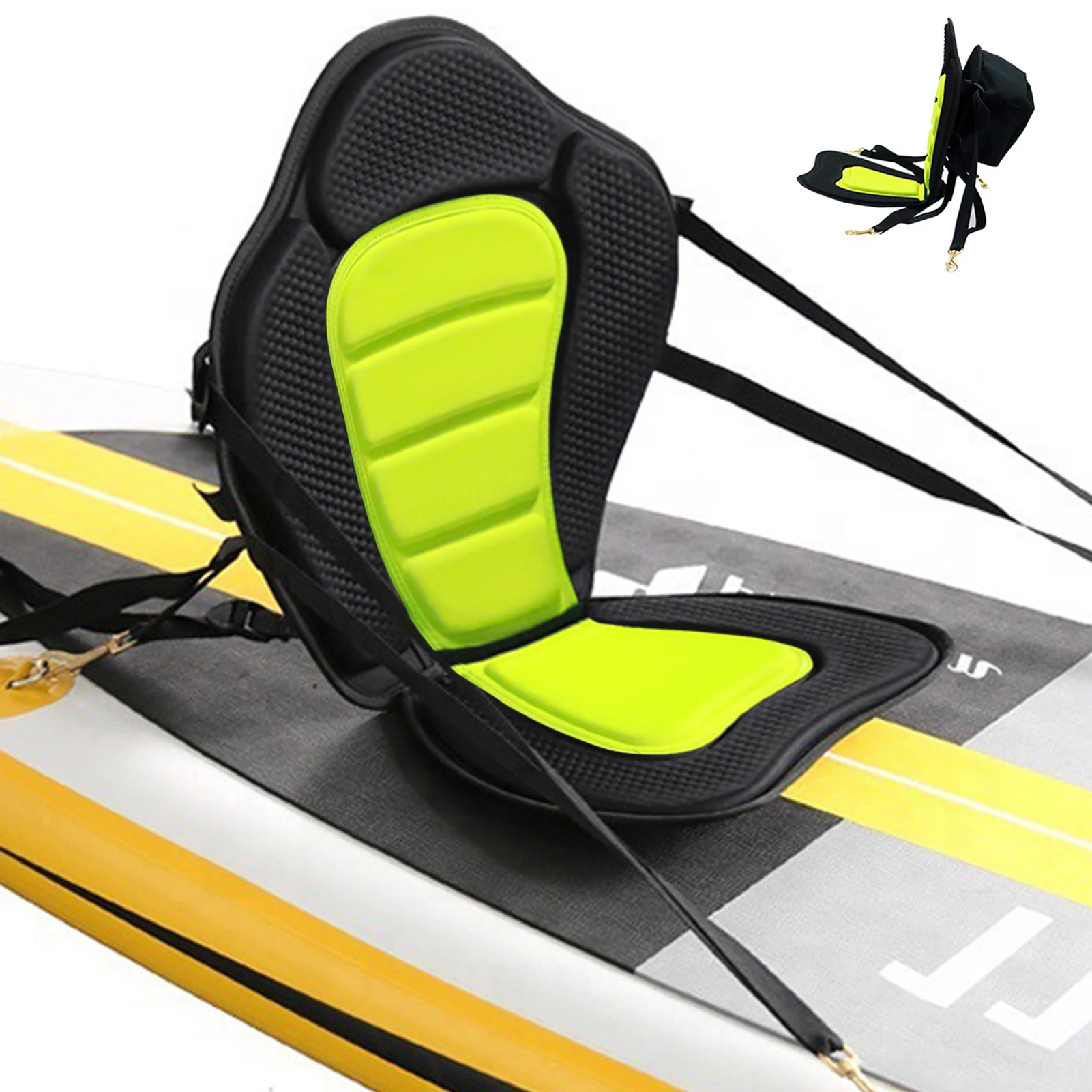 

Kayak Seat Canoe Seats With Back Support Adjustable High Backrest Boat Seat Cushioned Fishing Seat For Kayaking Canoeing
