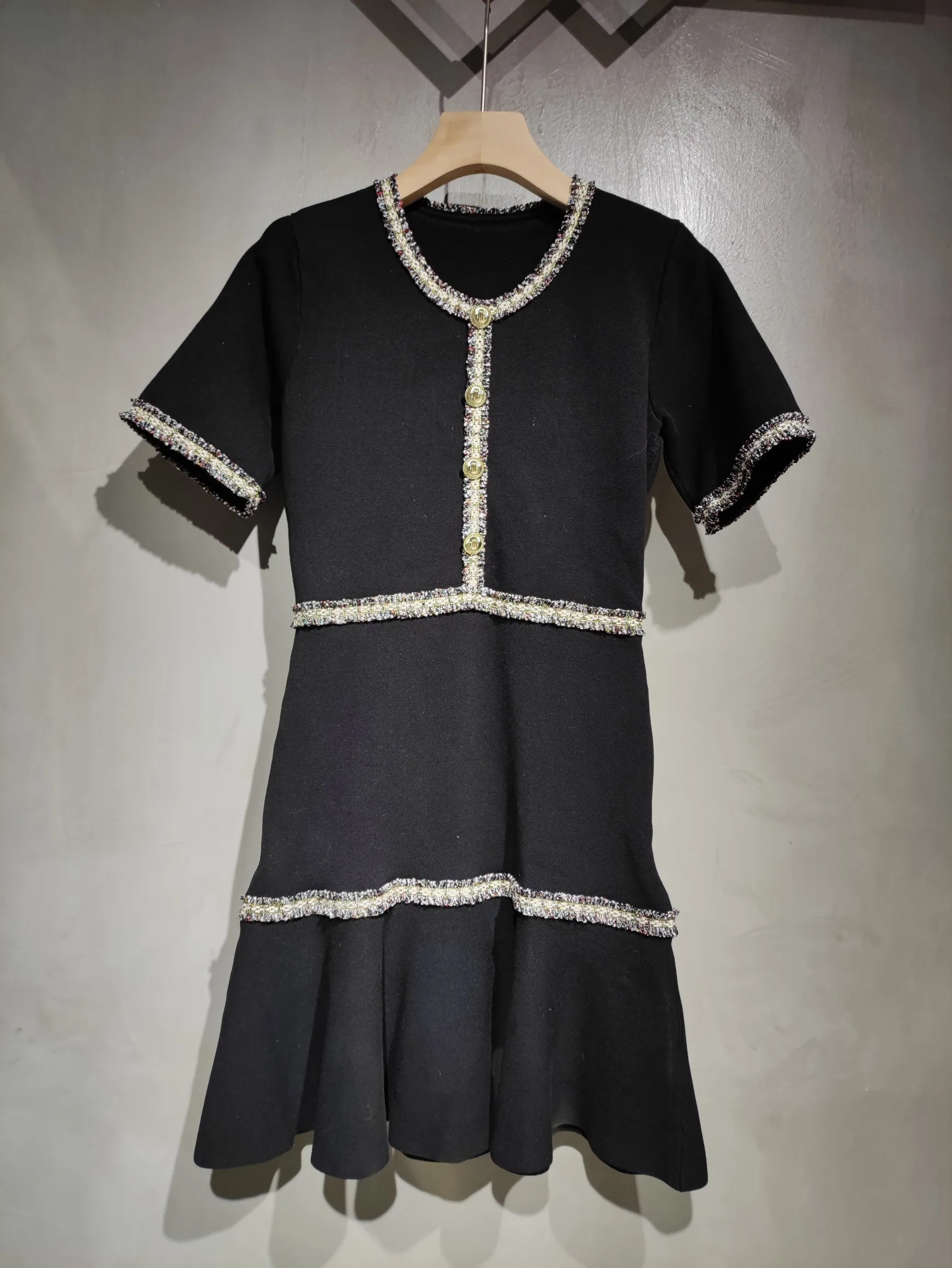 

Female Clothing Woman Clothes Women's Dress Evening Party Elegant Dresses Prom Dresses Summer 2022 Short Sleeved Knitted Dress