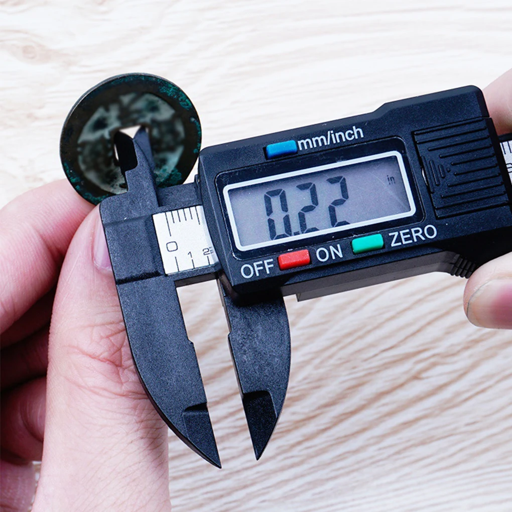 

NEW Digital Caliper 6 inch Electronic Vernier Caliper 100mm Calliper Portable Crafting Woodworking Measuring Caliper Ruler