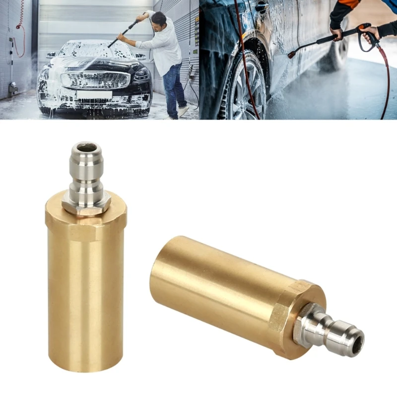 N0HB 3600PSI High Pressure Power Washer 1/4inch Rotating  Nozzle Brass Washing