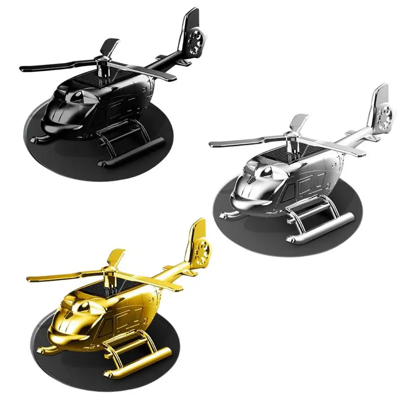 

Solar Car Air Freshener Helicopter Fragrance Auto Flavoring Supplies Car Air Fresheners Propeller Rotating Perfume Diffuser