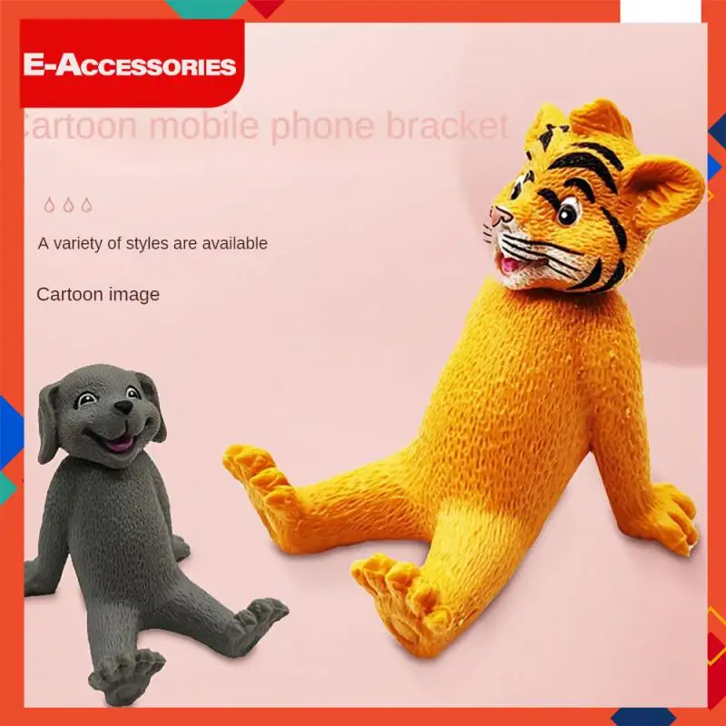 

Cartoon Mobile Phone Bracket Stable Portable Tablet Support Creative Small Cell Phone Holder Office Accessories Universal
