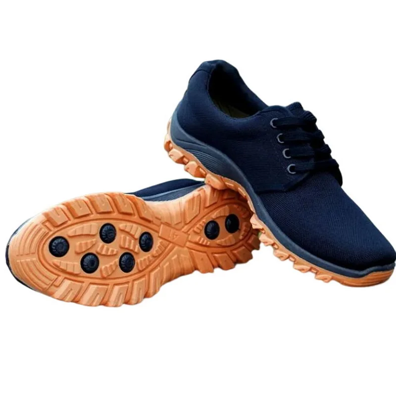 

Мужские походные туфли на резиновой подошве, нескользящая износостойкая уличная рабочая обувь, парусиновая повседневная обувь