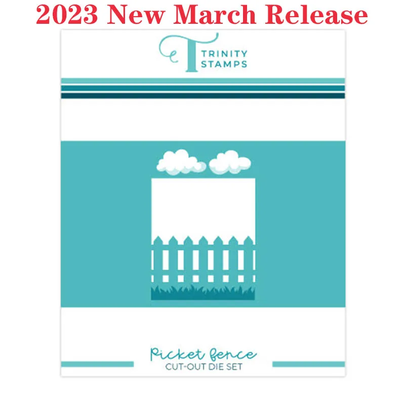 

Изгородь 2023 новый выпуск марта металлические режущие штампы фотография трафарет тиснение шаблон Сделай Сам поздравительная открытка