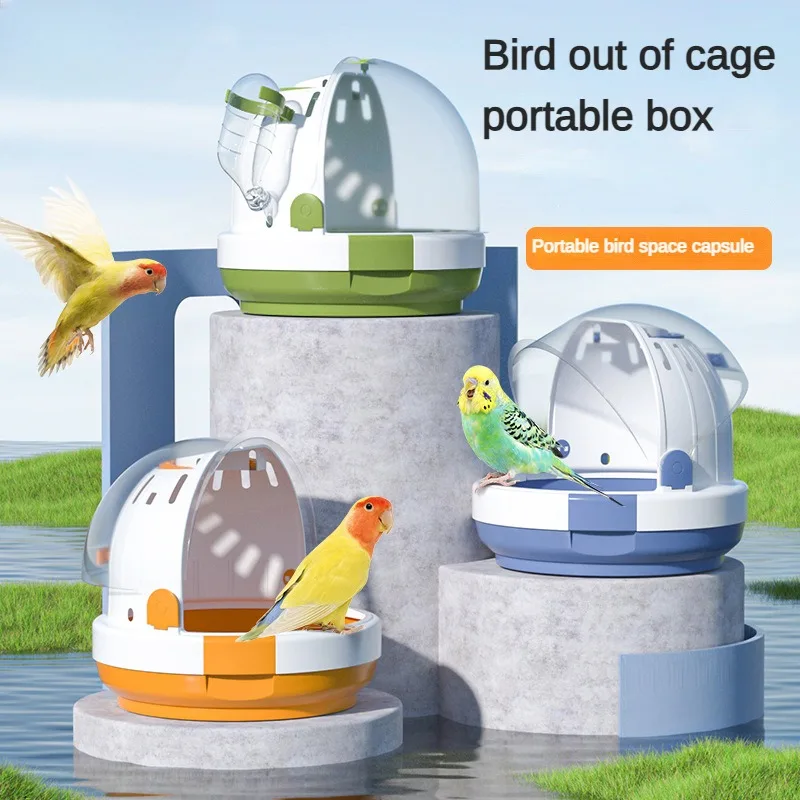 

High End Travel Portable Pet Bird Cages Equipped with Water Dispensers Portable Breathable Bird Nests Bird Supplies