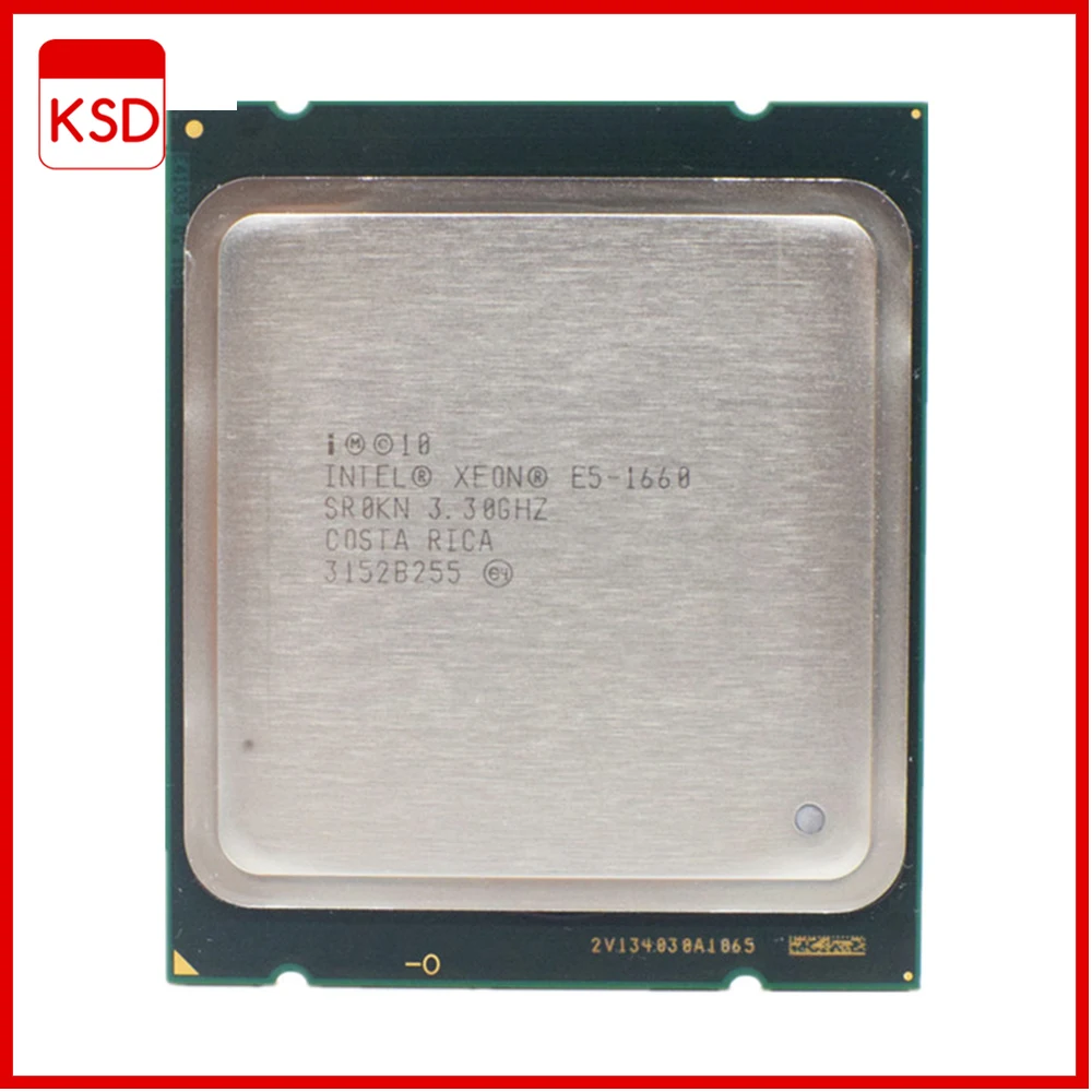 

Intel Xeon E5 1660 CPU LGA2011 server Processor 6 Core 3.3GHz 15M 130W SR0KN
