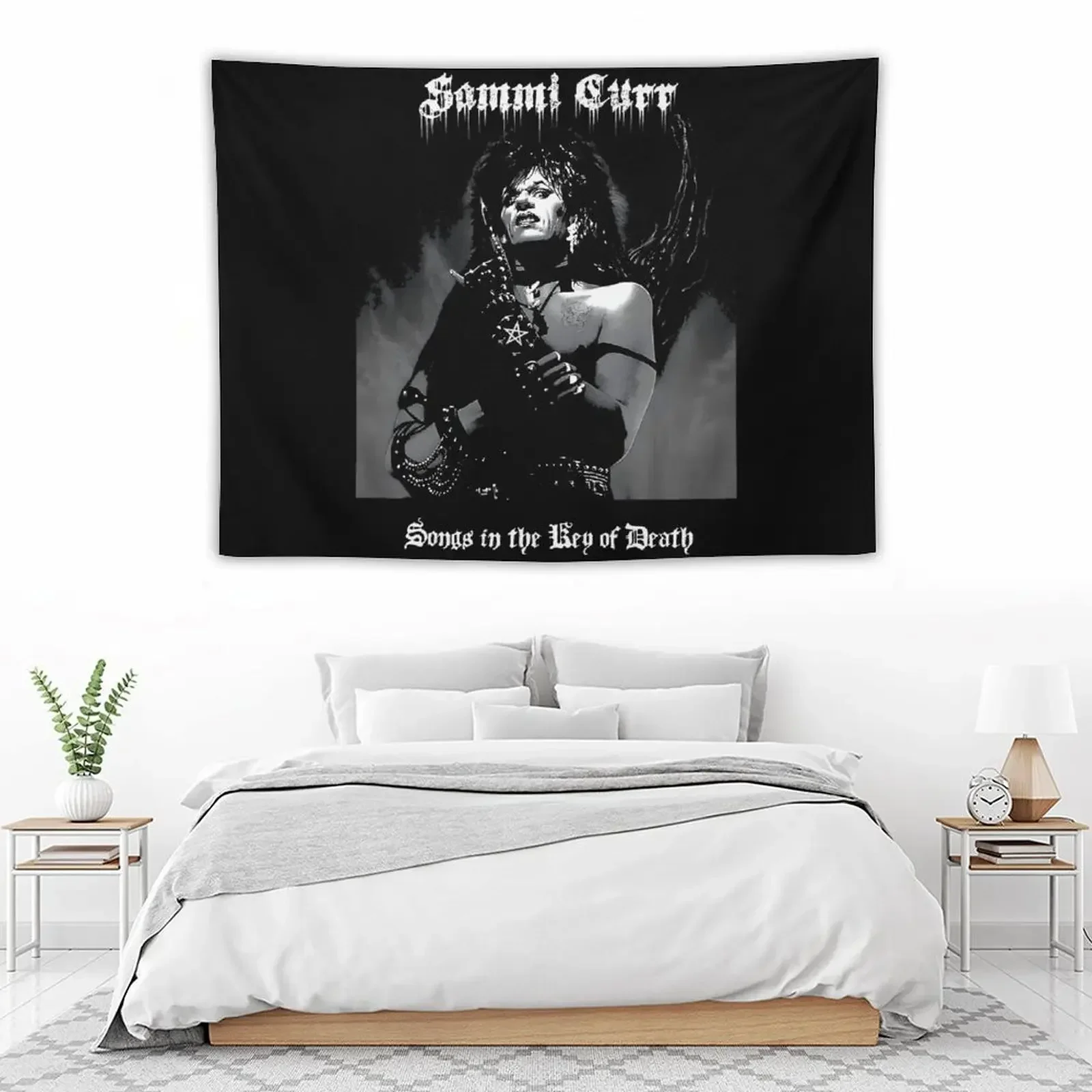 Черный металлический классический гобелен Sammi Curr настенные подвески украшение