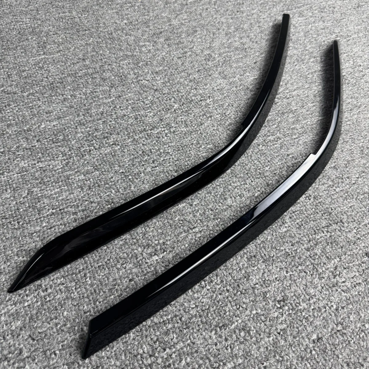 2 шт. глянцевая крышка для бровей для VW Tiguan MK2 TDI TSI R R-LINE ALLSPACE 2020 2021 2022 2023 отделка подтяжки лица внешние обшивки кузова тюнинг