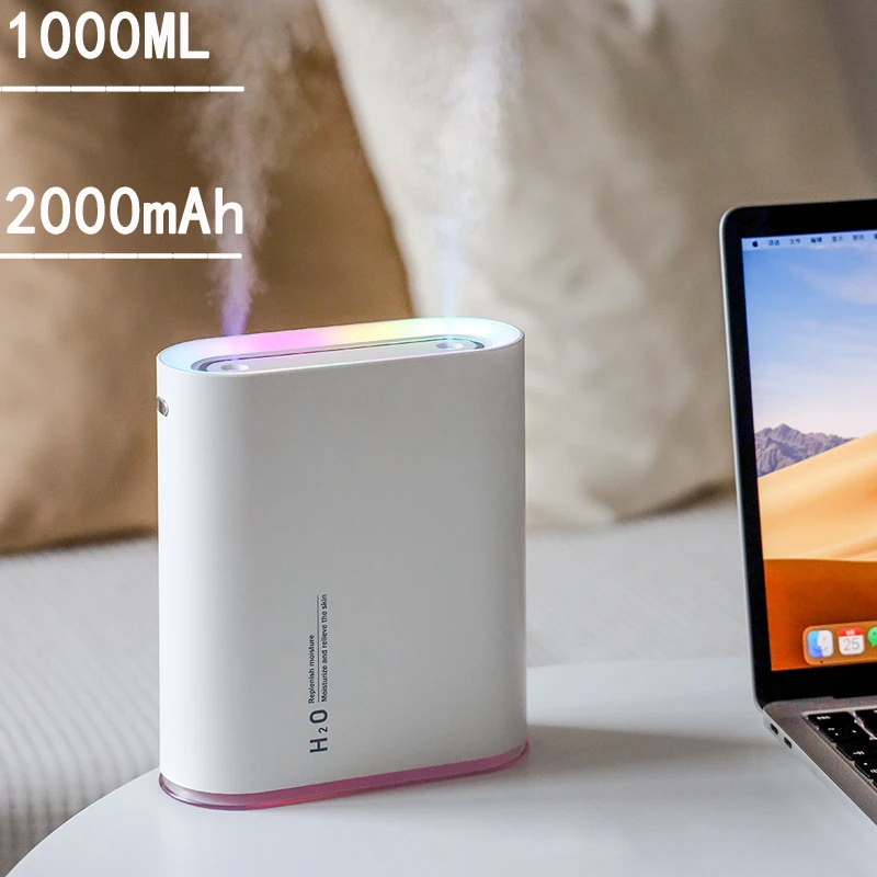

Oil Diffuser Car Night Air With Essential Aroma Rechargeable Humidifier Humidifier Light Diffuser Home For Wireless Bedroom