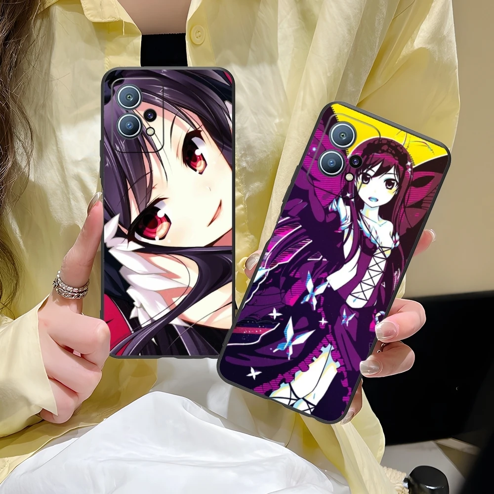 Чехол для мобильного телефона Accel World Kuroyukihime Huawei P60 P50 P40 P30 P20 P10 P9 P8 Pro Lite Plus черный