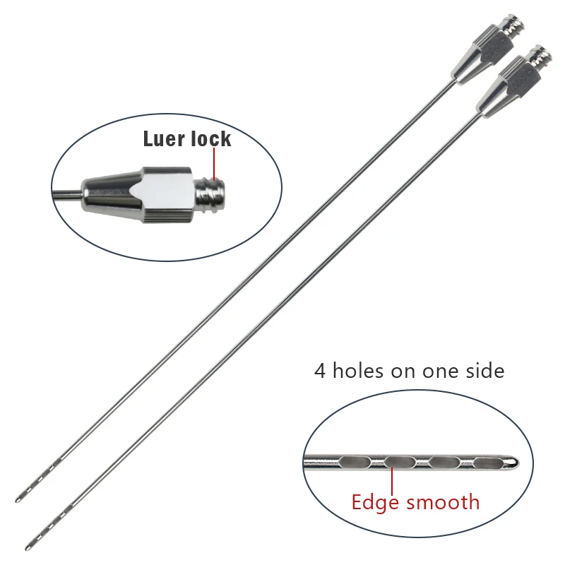 

Микро Cannula с четырьмя отверстиями для красоты, пластической хирургии, пористый строгальный станок, игла для липосакции