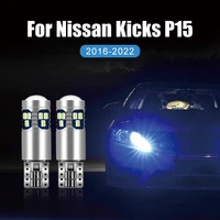 for nissan kicks p15 2016 2017 2018 2019 2020 2021 2022 t10 led car clearance bulbs auto parking lamps width lights accessories