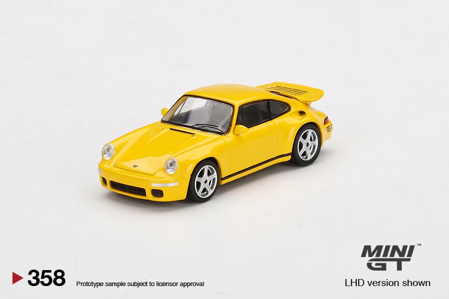 

Мини GT 1:64 Ф CTR юбилейный цвет желтый литая модель автомобиля