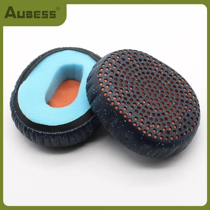 

Fit Good Elasticity Headphones Sound Insulation Earmuffs Washable Foam Earmuffs Sponge Headphone Cover Hollow-carved Design