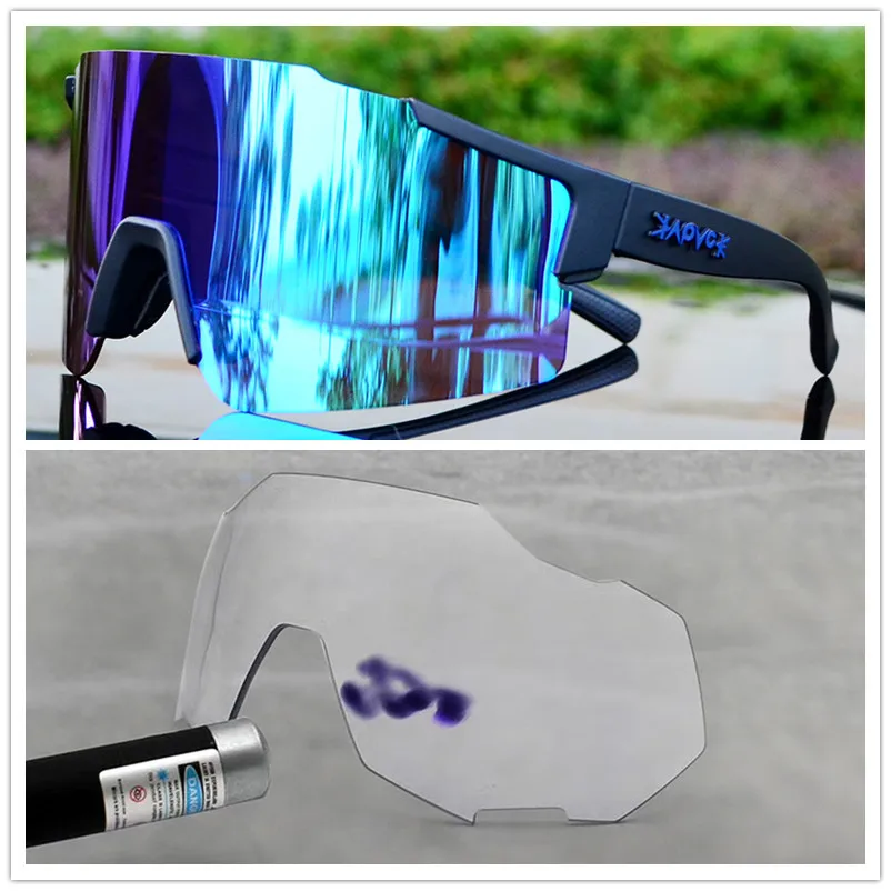 

Kapvoe Photochromic UV400 Cycling Sunglasses Drive Running Sports Fishing Cycling Men Glasses For Women Bike Glasses