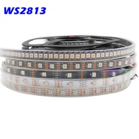dc 5v addressable ws2813 led strip 1m2m3m4m5m ws2811 ic dual signal 3060144 pixelsm 5050 rgb lights tape ws2812b updated