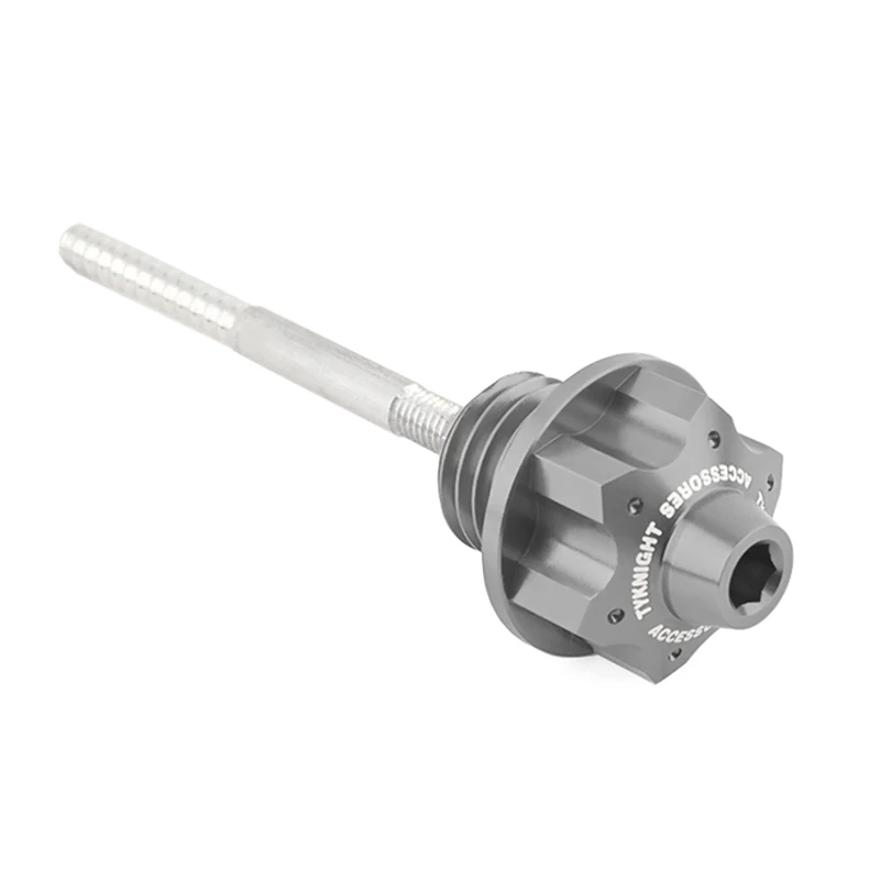 Для мотоциклов SYM JoymaxF300, Joyride 200i, Cruisym300, 250, JoymaxZ300: Алюминиевая масляная рейка с ЧПУ и крышка маслозаливной горловины (art.: 3920dbed797fc) - 3920dbed797fc
