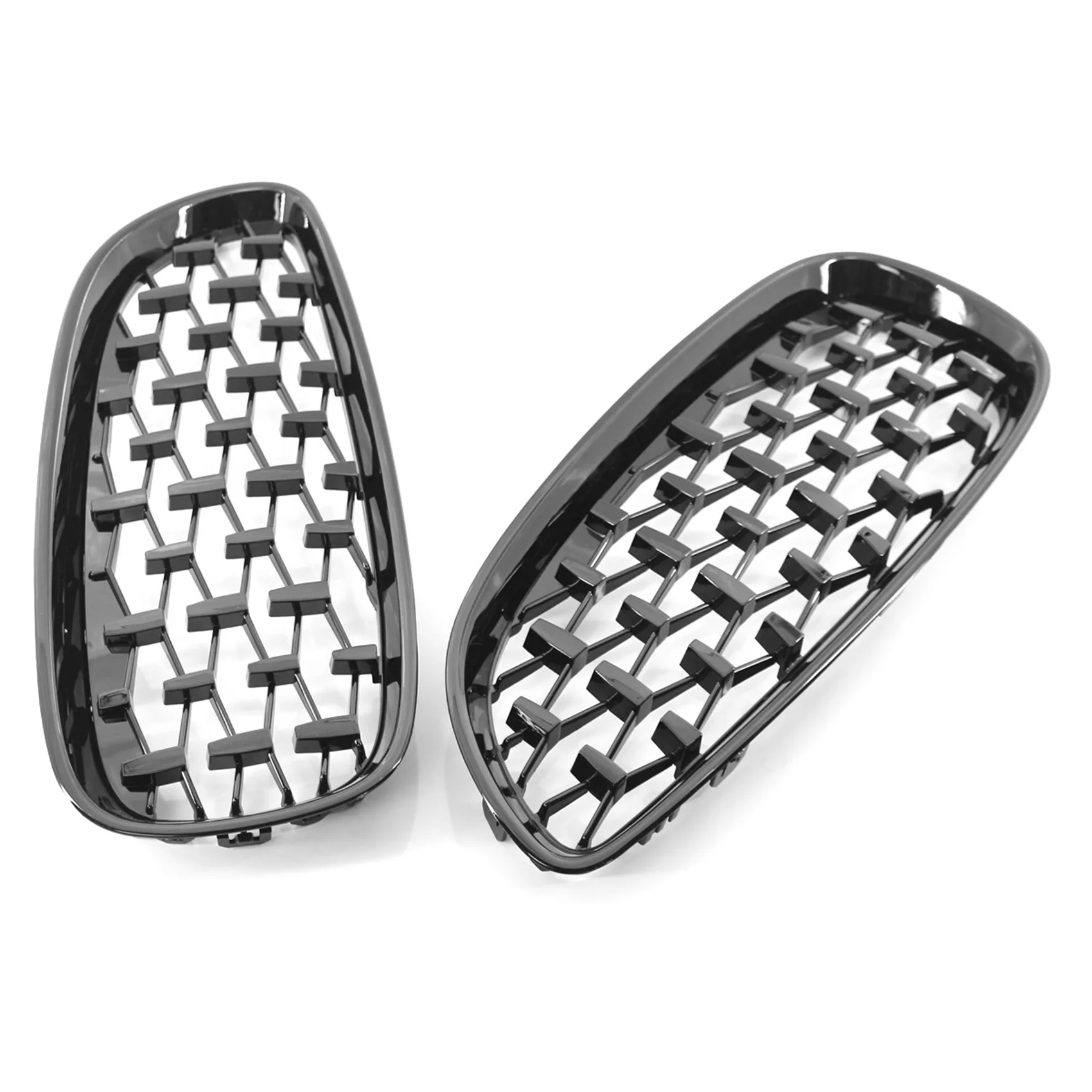 

2Pcs Front Bumper Kidney Grille Racing Grills for- Z4 E89 2009-2016 51137181547 51137181548