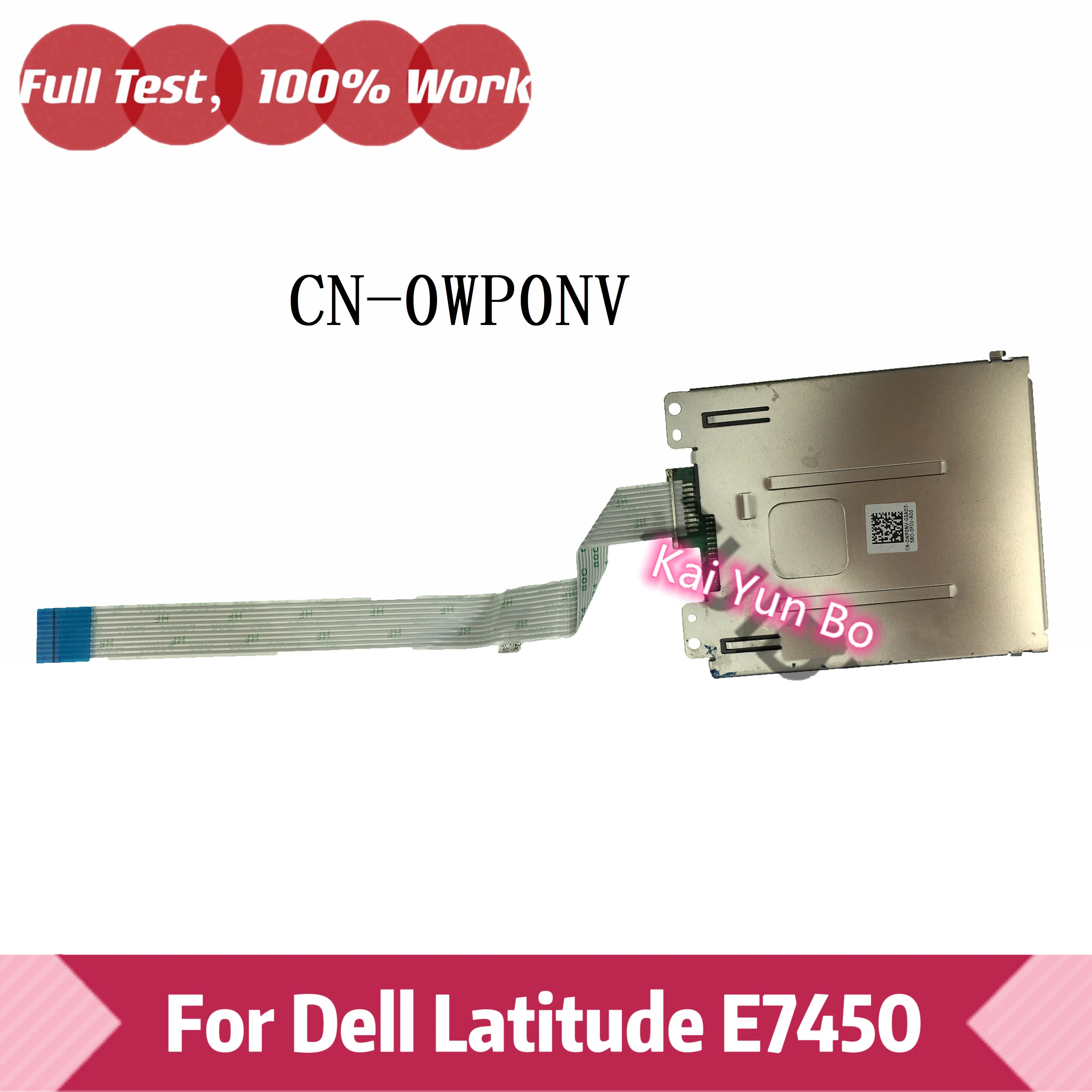 

Плата WP0NV 0WP0NV CN-0WP0NV отсека для картридера Dell Latitude E7450