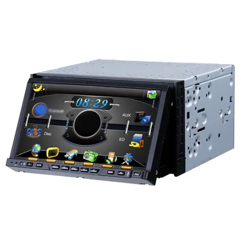 

KD-7200 7 Inch 2 Din In-Dash Car DVD Player with GPS