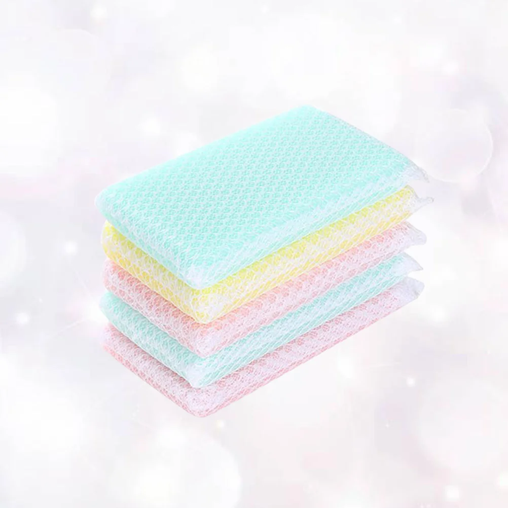 

5 шт., губка для мытья посуды, случайный цвет