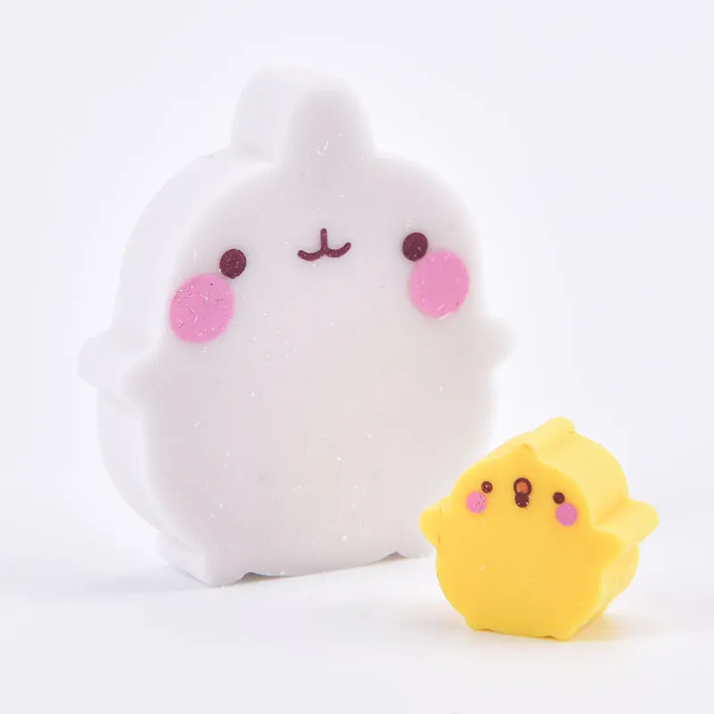 2 искусственных кролика утка резиновая искусственная кожа рекламный подарок