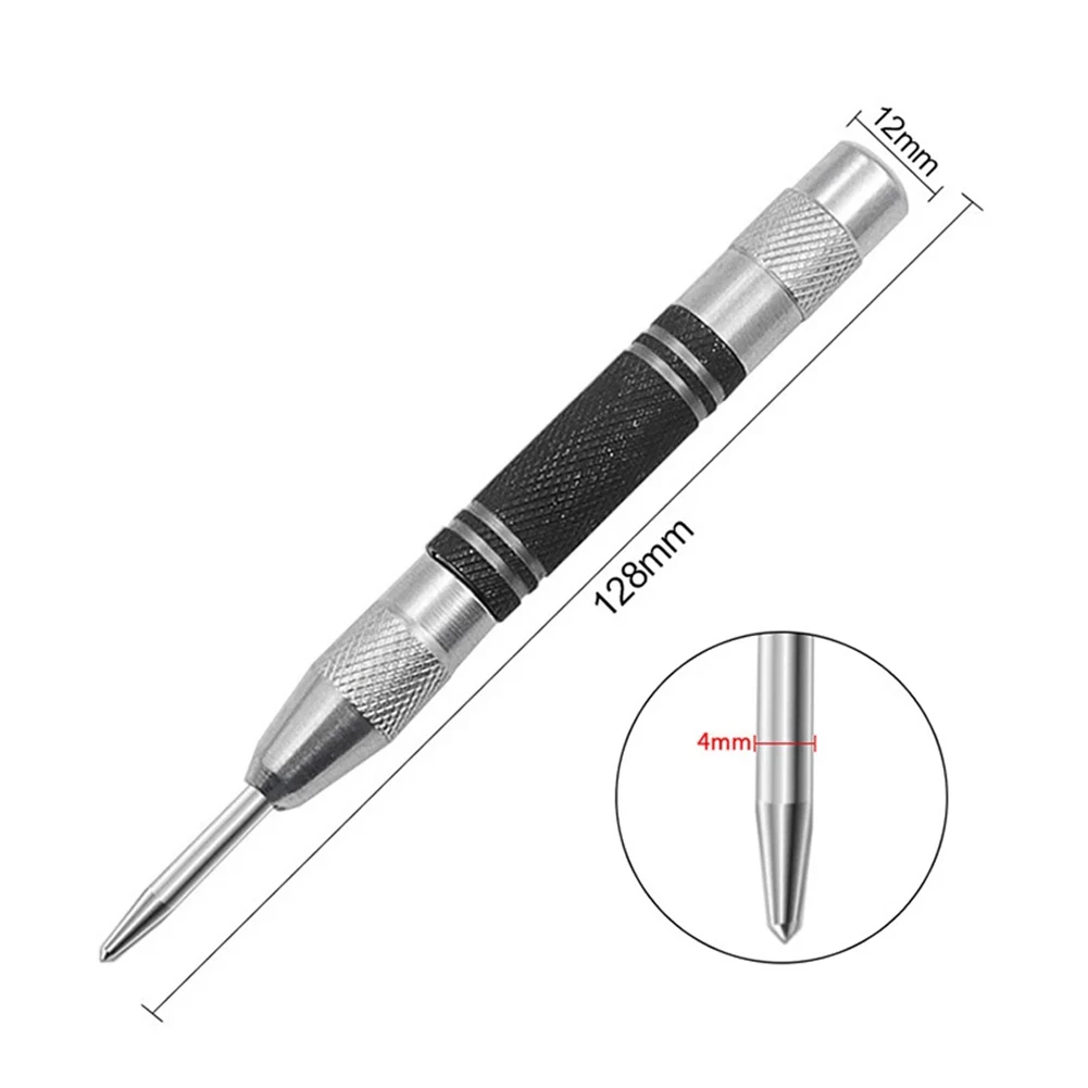 

High Quality Automatic Center Punch Punch Needle Woodworking Punch 3pcs Adjustable Automatic Sample Punch Locator