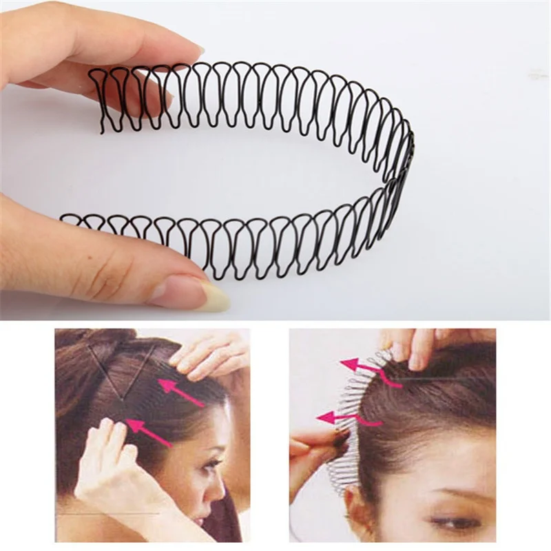 

Hair Clips Professional Women's Styling Tools Bend Clip Pin Invisible Bangs Comb Black Accessories Pin Head Dress Pince Cheveux