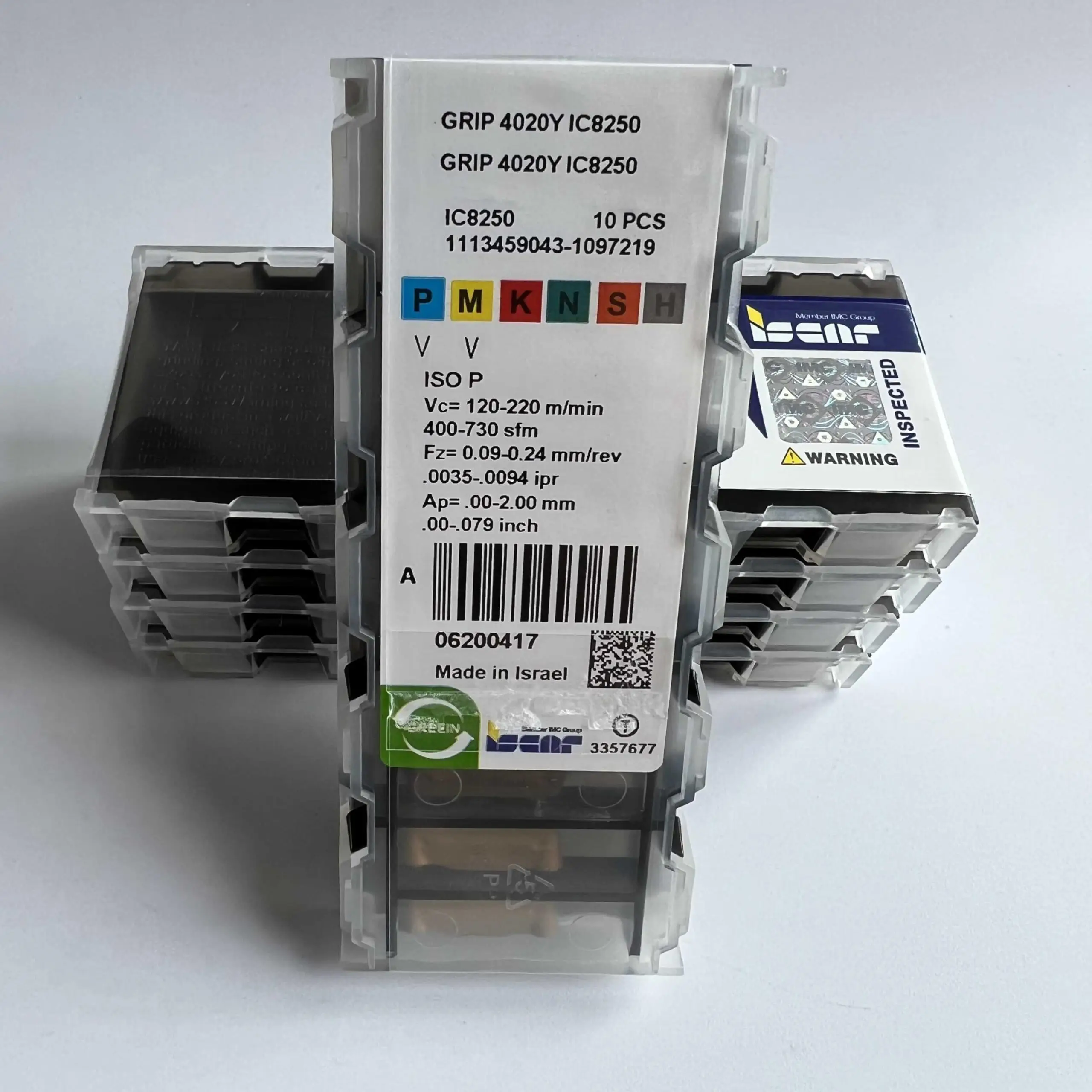 Оригинальное лезвие GRIP4020Y IC8250/твердочное с ЧПУ 10 шт.