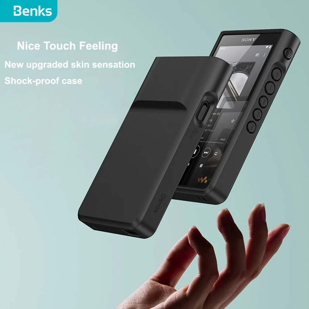 Benks Flexible Slim PC+TPU Protective Armor Shell Skin Case Cover for Sony Walkman NW-WM1AM2 WM1AM2 NW-WM1ZM2 WM1ZM2