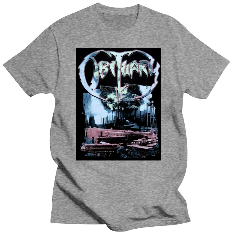 OBITUARY — WORLD DEMISE официальная лицензированная футболка новая мужская с короткими