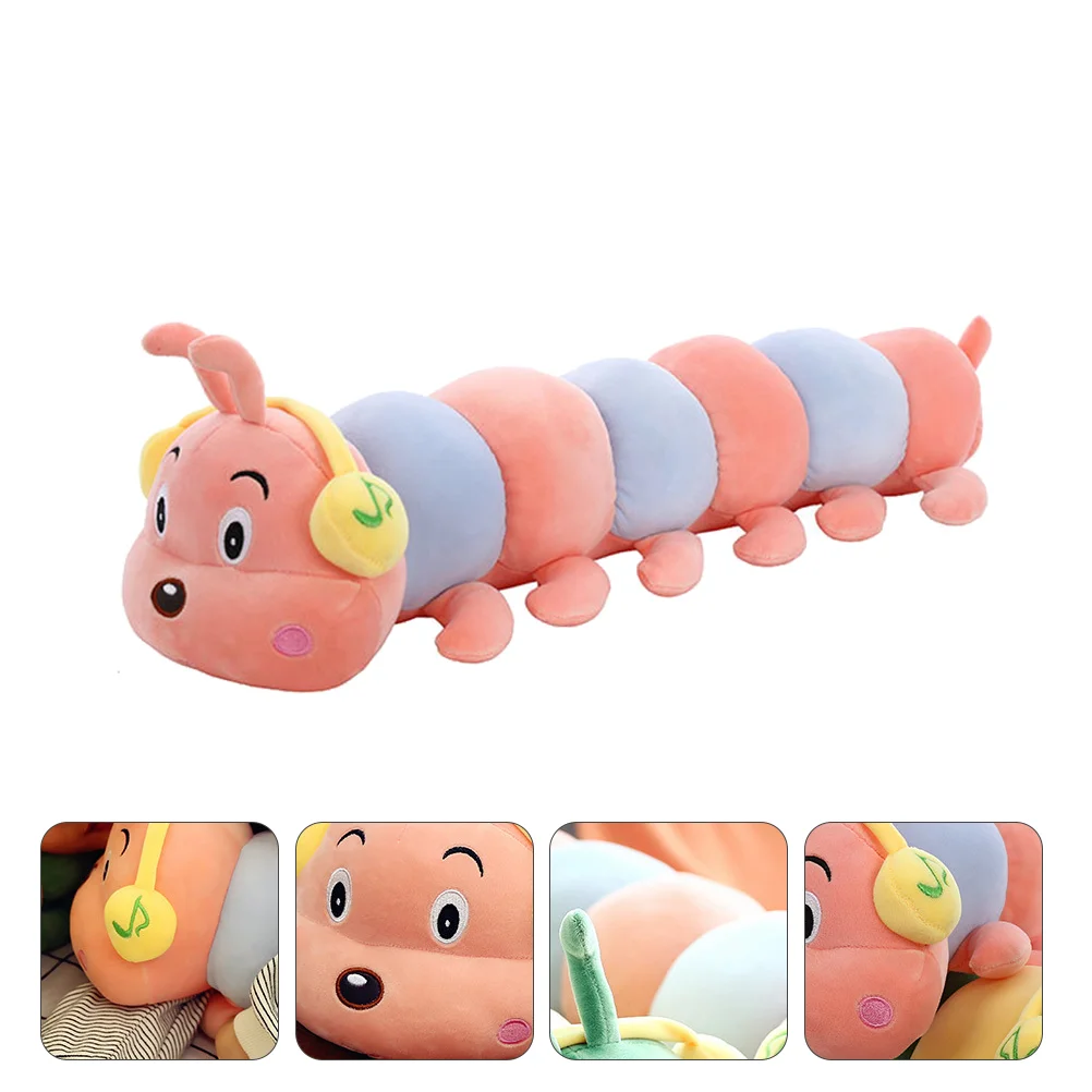 

Набивная подушка в форме гусеницы, 1 шт., набивная подушка для дивана, детской спальни, дома
