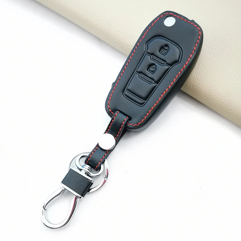 

Для Ford Fusion Fiesta Mondeo Ecosport Kuga Escort Everest Ranger F150 новейший кожаный автомобильный чехол с дистанционным управлением чехол с 2 кнопками