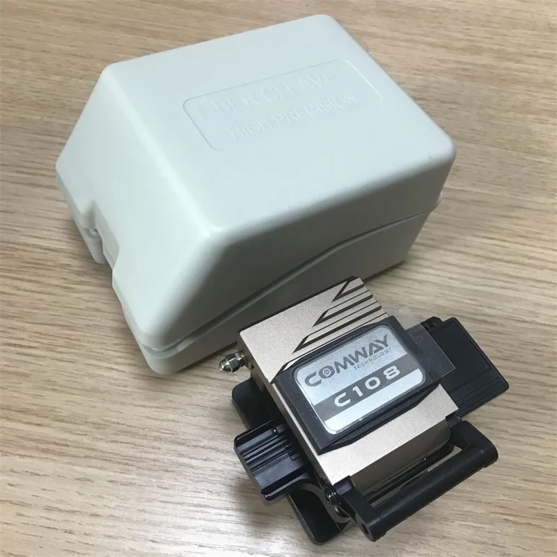 USA Comway A3 C5 C6 C8 C9 C10 Fiber Optic Fusion Splicer Cutting Knife C108 Fiber Cleaver C-108 FTTH Cable Cutter High Precision