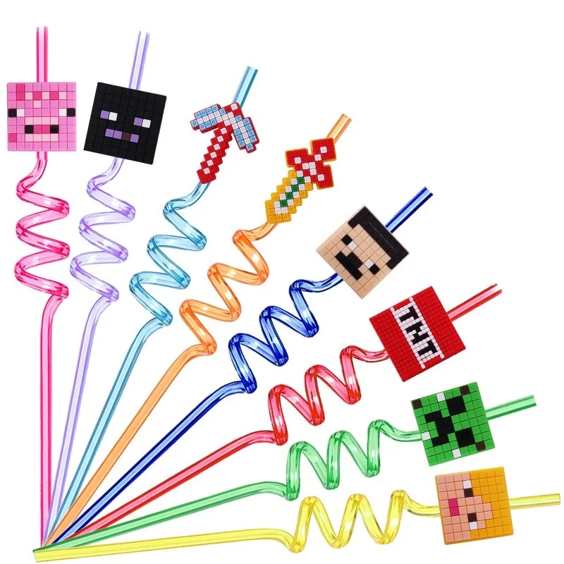 8 шт. пластиковые соломинки для майнинга