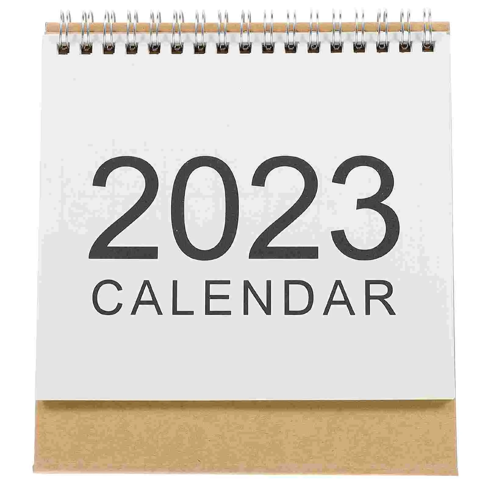 

Muyin Style Calendar Freestanding Tabletop Coil Design Desktop Office Home Countdown Reminder
